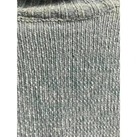 Vintage Cherokee Turtleneck Sweater in Blue With Patterns Buttery Soft Size L - Picture 15 of 15